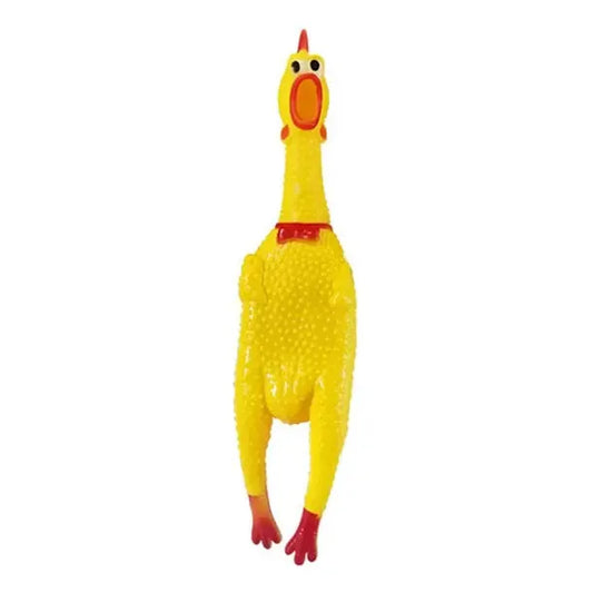 Juguete pollo chillón grande