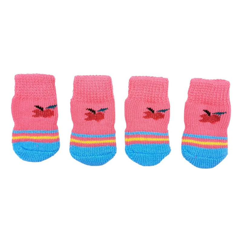 Calcetines Para Perros Y Gatos Talla S Rosa