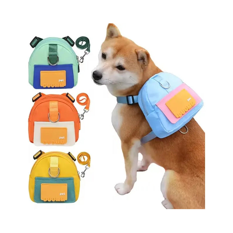 Mochila con correa talla S