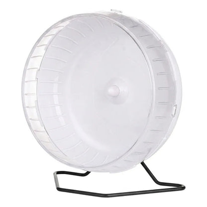 Rueda De Ejercicio Para Roedores 30 Cm Silenciosa Blanco