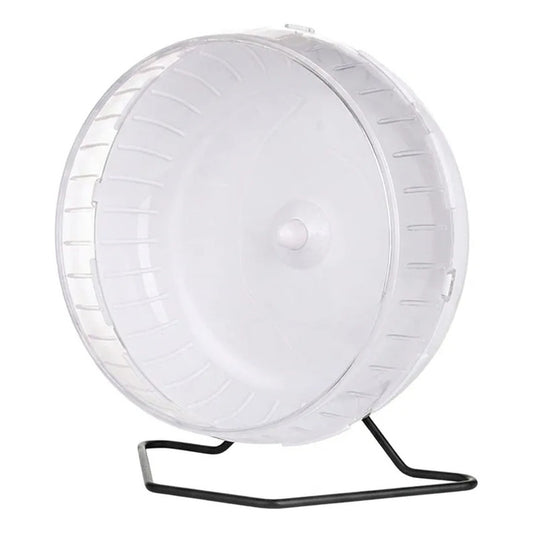 Rueda de ejercicio 30 cm silenciosa blanco
