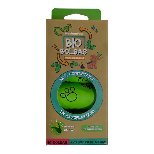Bolsas biodegradables 60 Un