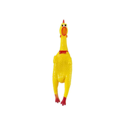 Juguete pollo chillón mediano