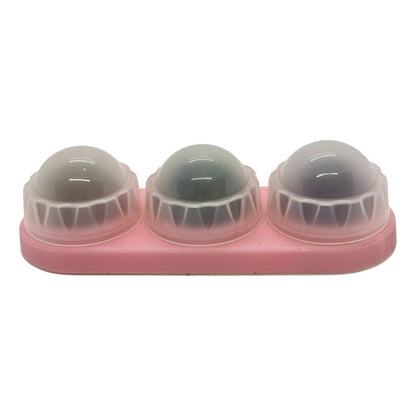 Bolas de catnip giratorias triple rosa