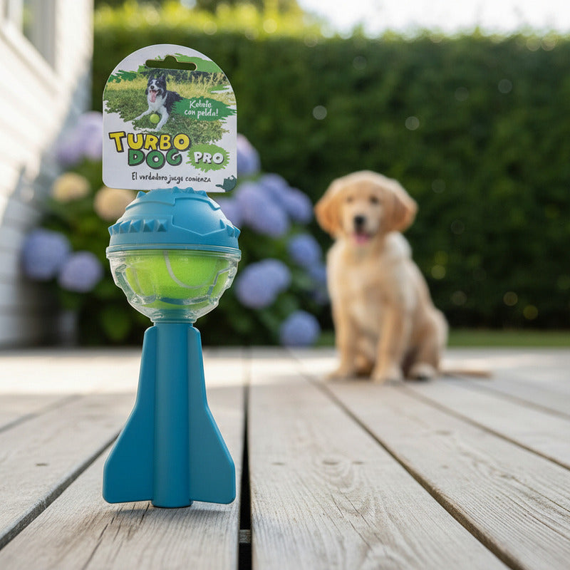 Cohete con pelota Turbo Dog